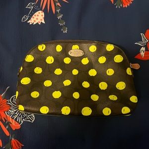 Coach cosmetic case